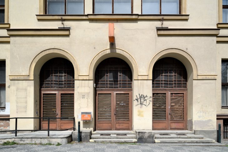 Przebudowa poczty. Foto: Roman Polášek. Rok: 2024