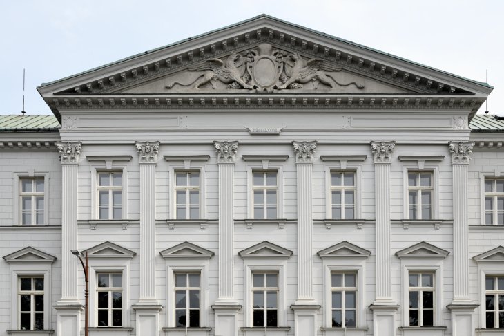 Justiční palác. Foto: Roman Polášek. Rok: 2025