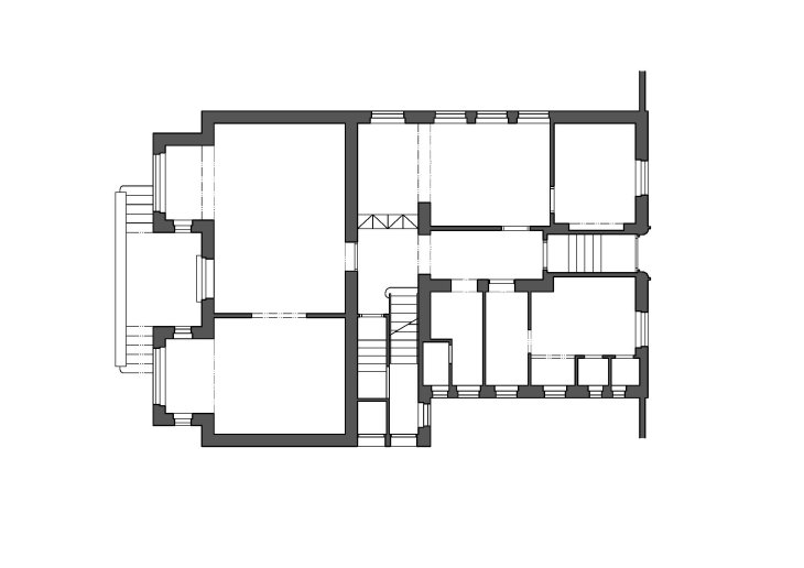 Willa Karla Gottwalda. Źródło: Průvodce architekturou Opavy, © Państwowy Instytut Ochrony Zabytków