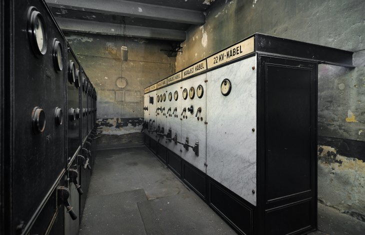 Měnírna elektrického proudu. Foto: Roman Polášek. Rok: 2010