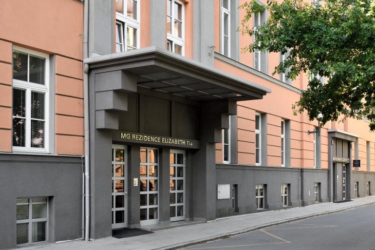 Przebudowa Szpitala św. Elżbiety Zakonu Rycerzy Niemieckich (szpital U Rycerzy). Foto: Roman Polášek. Rok: 2024