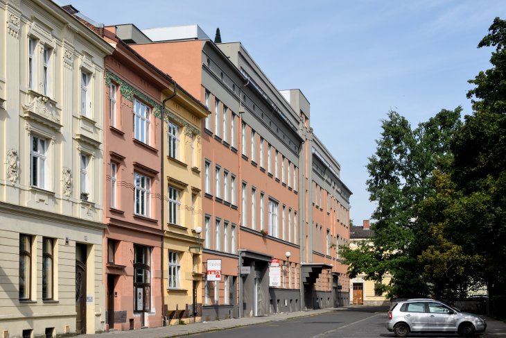Przebudowa Szpitala św. Elżbiety Zakonu Rycerzy Niemieckich (szpital U Rycerzy). Foto: Roman Polášek. Rok: 2024