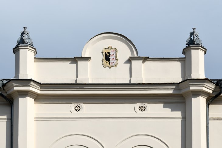 Chlapecká obecná a měšťanská škola, nyní ZUŠ Opava. Foto: Roman Polášek. Rok: 2025