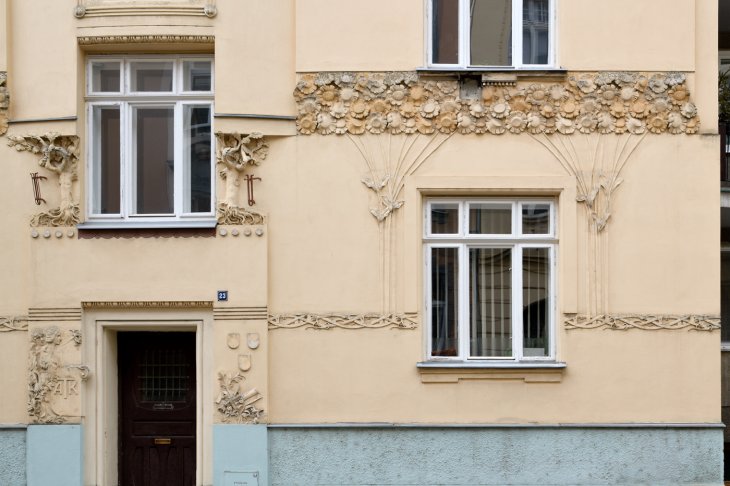 Neudekův dům. Foto: Roman Polášek. Rok: 2025