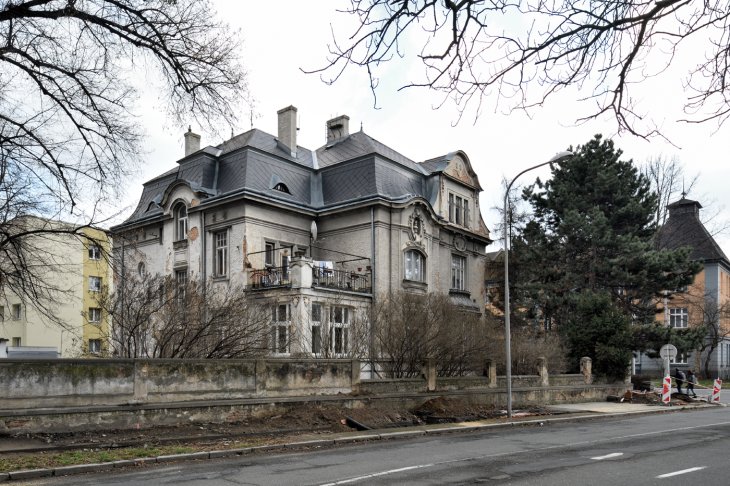 Vlastní vila Aloise Geldnera. Foto: Roman Polášek. Rok: 2025